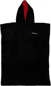 Quiksilver Surf Poncho Hoody Towel Men Grey One Size