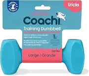 Company of Animals Coachi Training Dumbbell Toy, Light Blue, Large