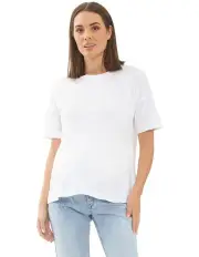 [Ripe] Claud Tee in White