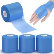 3 Pieces Foam Underwrap Sports Pre-Wrap Athletic Tape, 2.75 Inch by 30 Yards (Bl