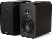 [Micca] RB42 Reference Bookshelf Speaker with 4-Inch Woofer and Silk Tweeter (Dark Walnut, Pair)