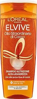 L 'Oreal L 'Oréal Paris Elvive Coconut Fine Oil Nutrient Solution for Hair Normal to Dry Shampoo – 250 ml