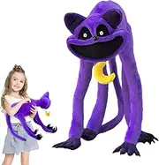 Smiling Critters Plush Toys, CatNap Plush Poppy Playtime, Catnap Smiling Critters Plush Toy, Cute Stuffed Doll for Children Fans Birthday Gift