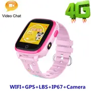 Waterproof Kids Smart watch 4G Pink America Version