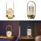 Bedside Lamp Metal Dimmable Night Lamp for Table Living Room Restaurant