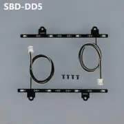For 1/14 TAMIYA Scania 770S 6×4 56368 RC Car Part Black 5V PCB Side Light Piece
