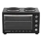Maxim KitchenPro 30L Electric Table Portable Oven Roaster w/ Handle Hot Plates