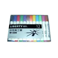 在飛比找樂天市場購物網優惠-【文具通】Liberty 利百代 W-600水性美工筆斜方尖