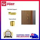 6mm Flat Wooden Glass Shelf Support Pins Kitchen Cupboard Furniture DIY Cabinet