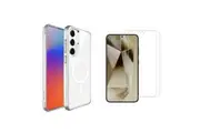 iCoverLover For Galaxy S25+ Case Compatible with MagSafe + 2 Screen Protectors