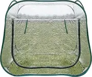 [Zenport] WS3241 Large Pop-Up Greenhouse, 47.3 x 47.3 x 39.4-inches