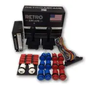 Jamma 815-IN-1 Mame, Retro PI Classic Arcade Multicade cocktail game control kit