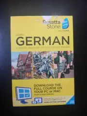 Rosetta Stone German Full Course NEW! Free USA Shipping Brand New 2 year subs