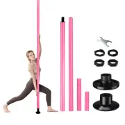 Yescom 50mm Portable Pink Dancing Pole Kit Applicable Height from 7.2-9.2Ft