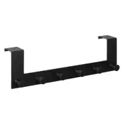 Over the Door Hanger Hooks - Over-Door Coat Rack with 6 Knobs for Doors with ...