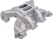 Dual Plane Carbureted Intake Manifold Compatible with LS1/LS2/LS6 Satin 5.7L 6.0L AP02 300-130