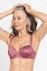 Berlei Ladies Classic Balconette Underwire Bra size 16DD Colour Mauve Pink
