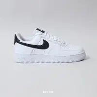 在飛比找蝦皮商城優惠-NIKE AIR FORCE 1 女鞋 全白黑勾 AF1 鞋