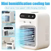 Portable Air Conditioner Air Cooler Fan Humidifier Mini Desktop Cooling Fan