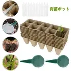 10 Cells Plant Starter Tray Biodegradable Nursery Pot Garden Seedling NuaqQ
