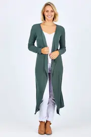 Close Encounter Longline Cardi--SAS-13193KNSS
