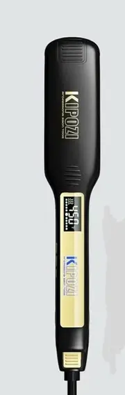 Professional Hair Straightener Fast Heat Smart Timer Flat Iron with LCD Display Curling and Straightening Salon