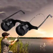 10 X Hands-Free Binocular Glasses HD Clarity Portable Glasses for Fishing