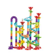 113pcs Marble Race Run Building Blocks Toys Educational Preschool Kids Deluxe Set