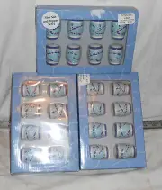 PFALTZGRAFF MONACO 3 SETS MINI SALT AND PEPPERS 12 PAIRS