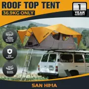 San Hima Alpine Roof Top Tent With Ladder Outdoor Camping Waterproof Car 4WD 4X4