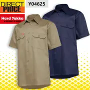 Hard Yakka Work Shirts Tradie Heavy Duty Light Weight Ventilated Y04625 NEW