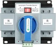 piuryue 2P 63A 230V MCB Type Dual Power Automatic Transfer Switch Rated Voltage 230V Rated Frequency 50/60Hz