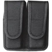 Bianchi Model 7302 Double Magazine Pouch, 04, Black, MOLLE, 1209315: 25382