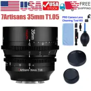 7Artisans 35mm T1.05 MF Lens for Sony E Mount /Canon R/Fuji X/M4/3 / Leica L