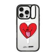 iPhone 16 Pro Impact Ring Stand Case MagSafe Compatible Heart