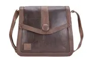 Leatherkart Camera Genuine Leather Sling / Messenger Bag - Brown
