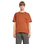 [TAIGA TAKAHASHI] TAIGA TAKAHASHI MAN BROWN T-SHIRTS & TANK TOPS Brown