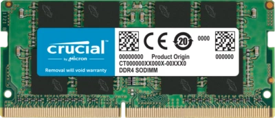 Crucial 16GB DDR4 3200MHz PC4-25600 CL22 SODIMM Laptop Memory RAM CT16G4SFRA32A