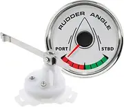 ELING 52mm Rudder Angle Gauge Meter 0-190ohm with Mating Sensor with 8 Colors Backlight for Boats Ships