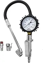 Astro Pneumatic Tool 3083 2.5" Dial Tire Inflator with Locking & Dual Chucks