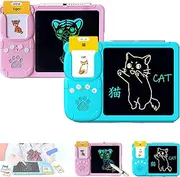 Croeve Talking Tablet, Chinese and English 255 Cards, 510 Contents Literacy Learning Machine, Baby Early Education Card Reader. (2PCS)