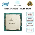 CPU 英特爾酷睿 I3 10105F (3.7GHZ 渦輪增壓 4.4GHZ 4 核 8 線程 6MB 緩存 LGA