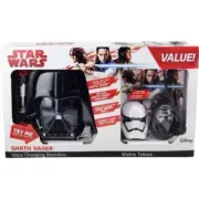 STAR WARS DARTH VADER VOICE CHANGING BOOMBOX WITH WALKIE TALKIES SET NEW