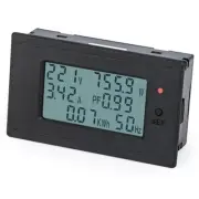 DROK Digital Voltmeter Ammeter AC 85-265V 20A 4400W Digital Tester Multimeter LC