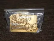 VINTAGE BSA BOY SCOUTS OF AMERICA 1989 NATIONAL JAMBOREE NECKERCHIEF SLIDE