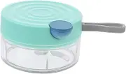 MAGICLULU Mini Garlic Chopper Portable Food Chopper for Vegetables Nuts Fruits Lightweight Garlic Mincer for Home Travel Use Material Easy to Clean