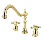 Kingston Brass KB179.AXLS Heritage 1.8 GPM Widespread Kitchen - Brass