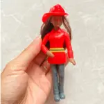 MCDONALD HAPPY MEAL 2019 女士美泰紅色芭蕾平底鞋 - HIHIHAHACOLLECTION