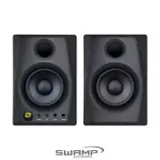Pair of Monkey Banana Gibbon Air Bluetooth Active 4" Studio Monitors - Black