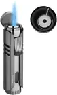 PIPITA Lighter Windproof Torch Lighter Butane Gas Jet Single Flame Firelighte...
